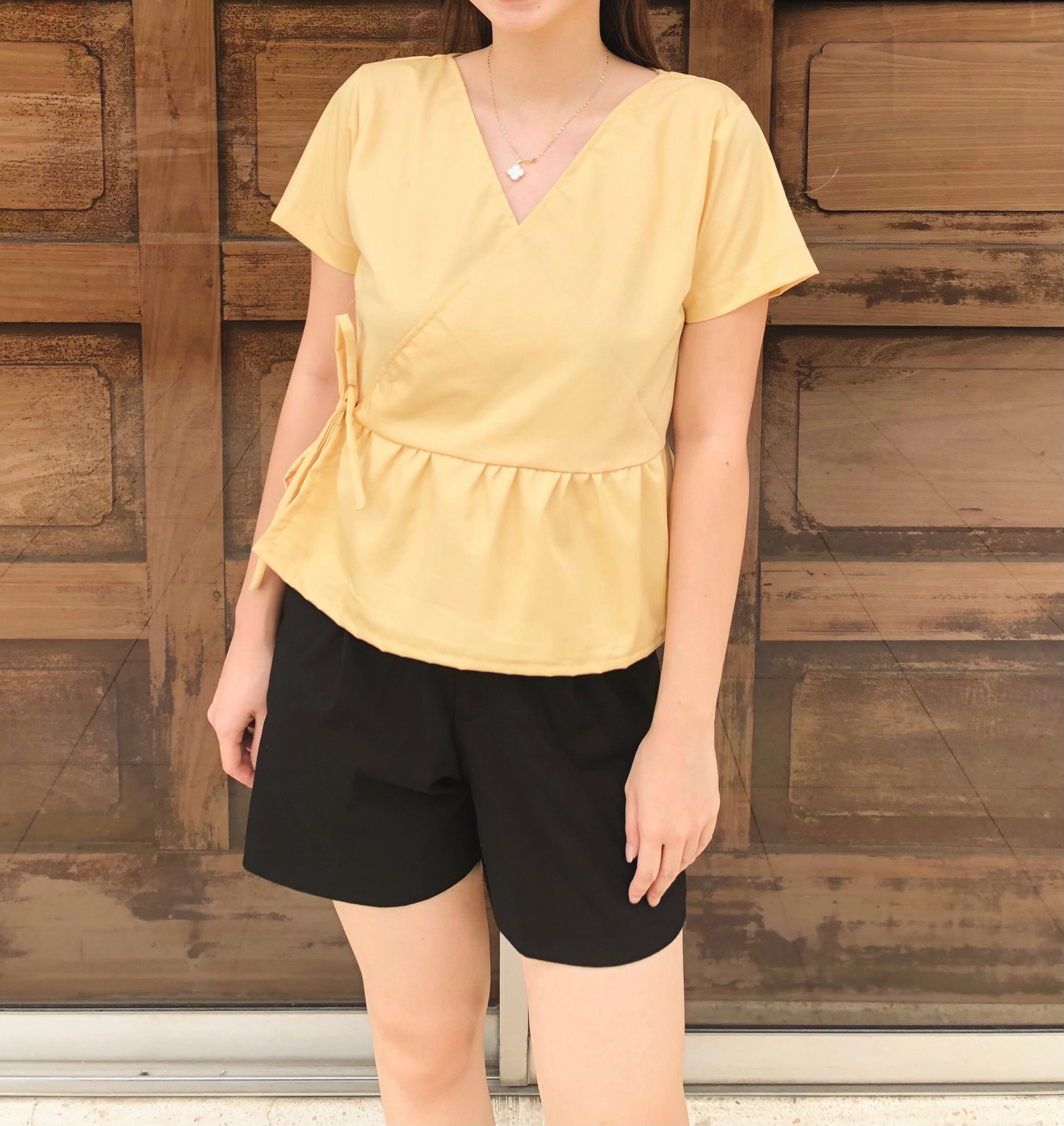Georgia Wrap Top