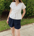 Georgia Wrap Top