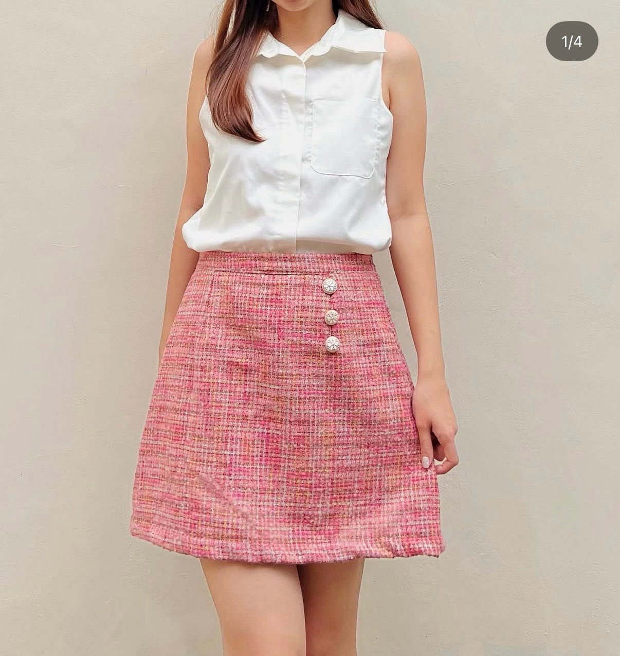 Minnesota Tweed Skirt