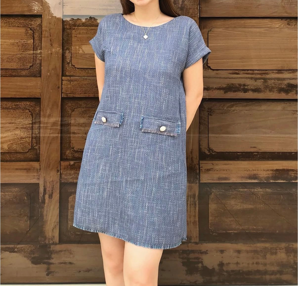 Geneva Tweed Dress