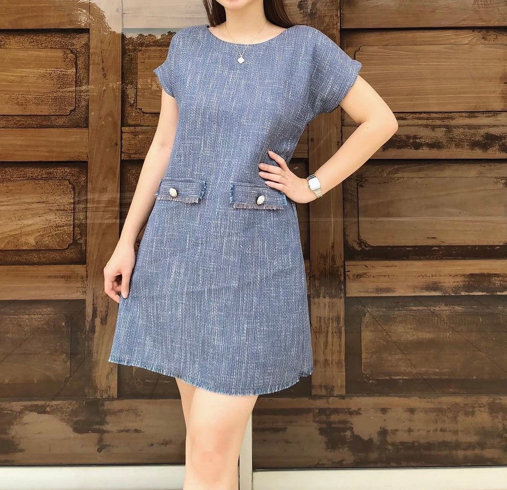 Geneva Tweed Dress